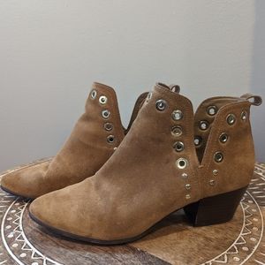Sam Edelman Rubin Suede Ankle Boots Size 7